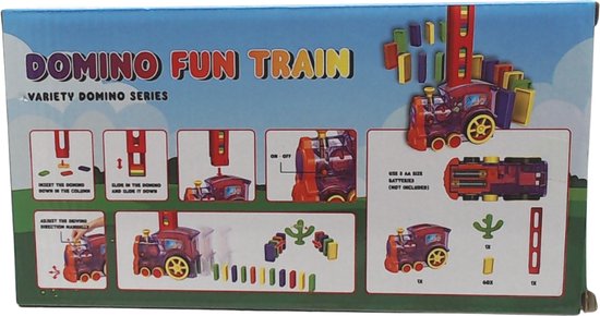 Domino Fun Train Automatische Domino Stenenlegger - 3+