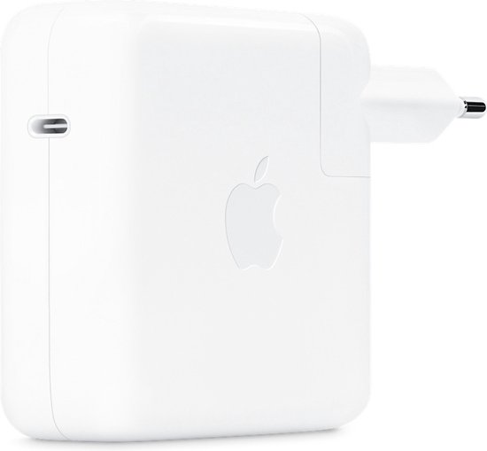 Apple MacBook USB-C Oplader 67W - Wit (Lep op: USB-C Aansluiten) (Zonder kabel)