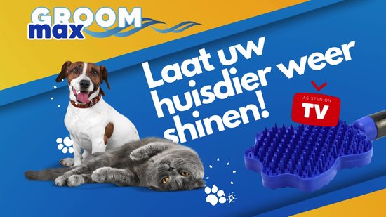 Maxgroom 3-in-1 Dierenkam Geschikt Voor Hond en Kat - Verzorging tot in de puntjes, voor elke vacht!