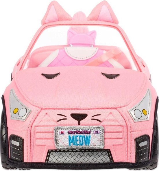 Na! Na! Na! Surprise Cabrio - Soft Plush Convertible Auto - Poppenvervoersmiddel