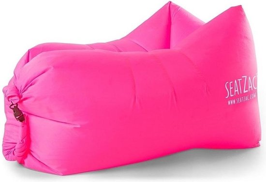 SeatZac Volwassenen Zitzak 110 x 80 x 70 cm - Roze
