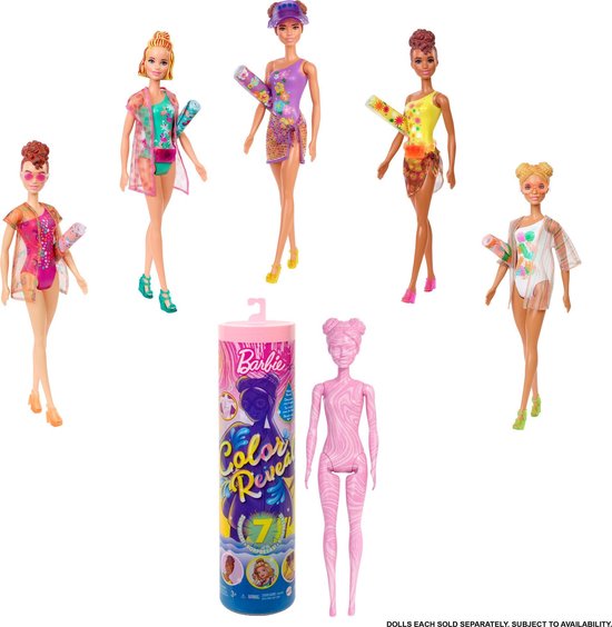 Barbie Color Reveal - Wave 3 - Sand and Sun Series