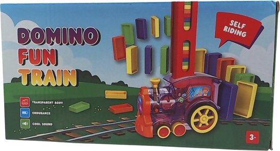 Domino Fun Train Automatische Domino Stenenlegger - 3+