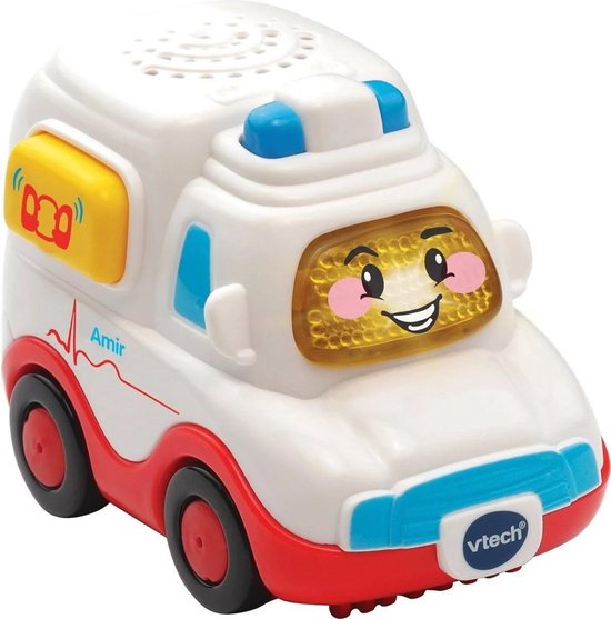 VTech Toet Toet Auto’s Amir Ambulance - Speelfiguur - Ambulance Speelgoed Auto met Geluid
