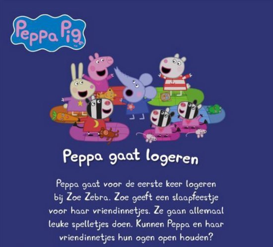 Peppa-gaat-logeren-leesboek