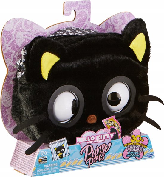 Purse Pets Hello Kitty and Friends Hello Kitty - interactieve dierenhandtas met meer dan 30 geluiden en reacties