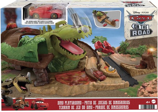 Cars On The Road Dino Speelset