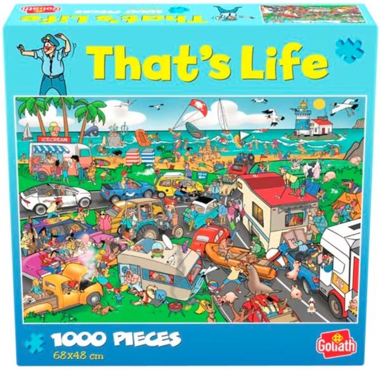 Goliath That’s Life Traffic Jam Beach Puzzel - 1000 stukjes