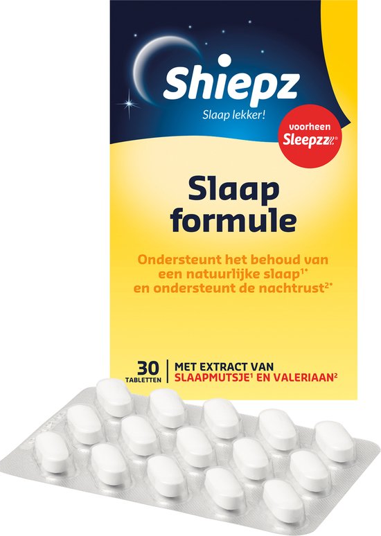 Shiepz Slaapformule Supplement - 30 tabletten