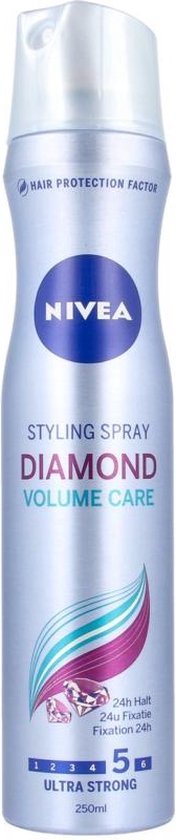 Nivea - Styling spray diamond volume care - 250 Milliliter