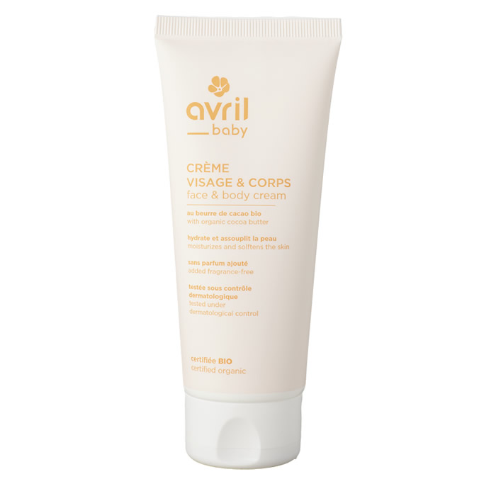 Avril Baby Face & Body Cream 100ml Certified Organic