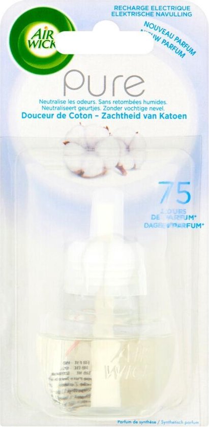 Air Wick Pure Cotton Air Freshener Electric Refill - Pack of 3