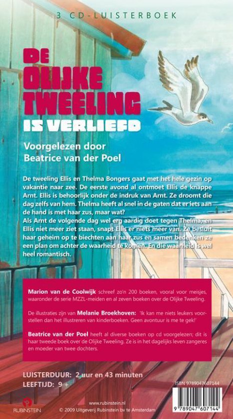 De Olijke Tweeling Is Verliefd Luisterboek Cd