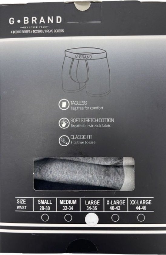 G-Brand Men Underwear Boxer maat S