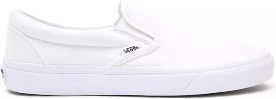 Vans UA Classic Slip-On Sneakers (Maat 44) Wit, VN000EYEW001 - Q2-22