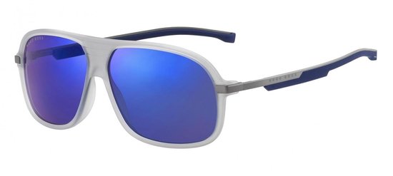 Hugo Boss Zonnebril 1200/s Riw/xt Heren Cat.3 Grijs/blauw