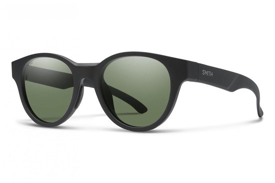 Smith Snare Zonnebril Unisex Matzwart/ Grijs
