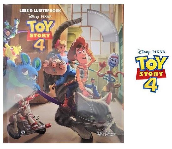 Disne Pixar Toys Story 4 - Lees en Luisterboek