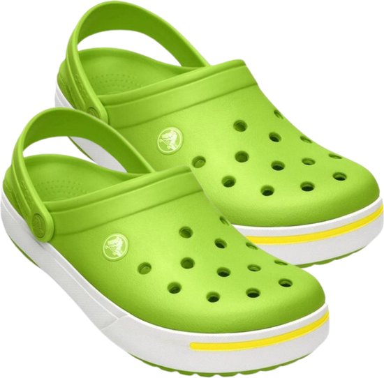 Crocs Instappers Kinderen Volt Groen - Maat 33/34