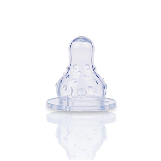 Nuby ID0024 flesspeen Silicone Rond Variabele stroming