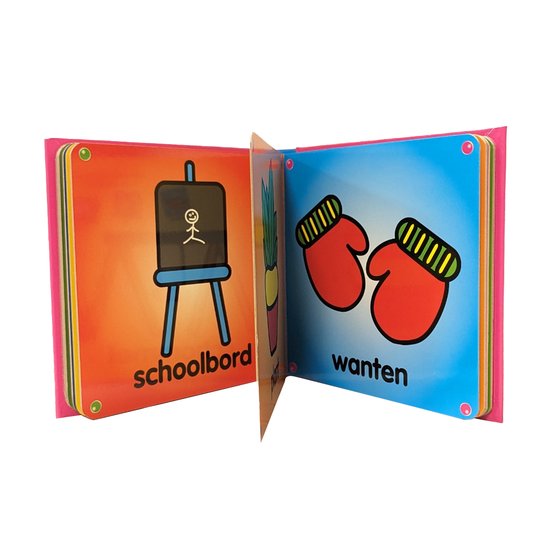 Baby’s eerste woordenboek Woordjes, Leer uw schatje zijn eerste woorden met deze kleurrijke boek
