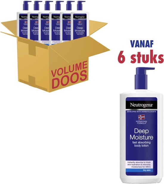 Deep Moisture Fast Absorbing Body Lotion - 6 x 250ml