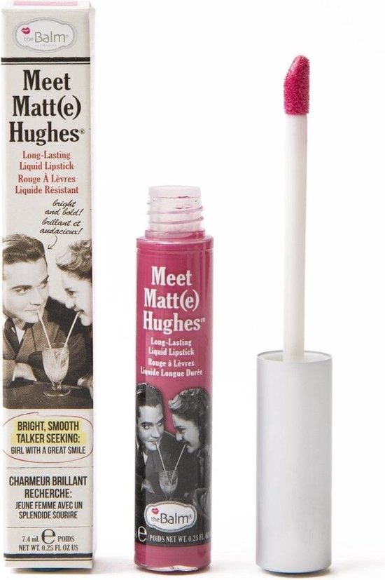 Meet Matte Hughes Lip Stick DlouhotrvajAcA tekutA matnA rtA nka 7 ml