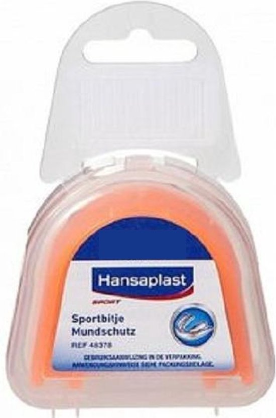 Hansaplast Sportbitje Geschikt Voor 12 Jaar & Ouder - Oranje/Blauw