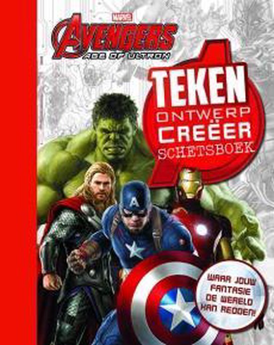 Avengers teken, ontwerp,schetsboek