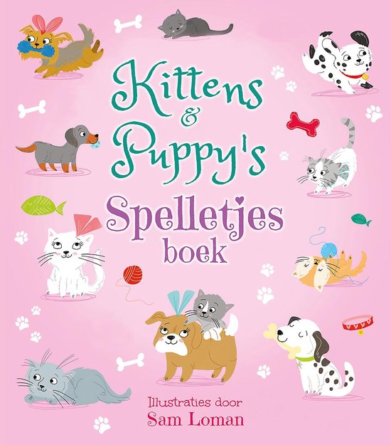 Kittens en Puppy’s Spelletjesboek - Boek