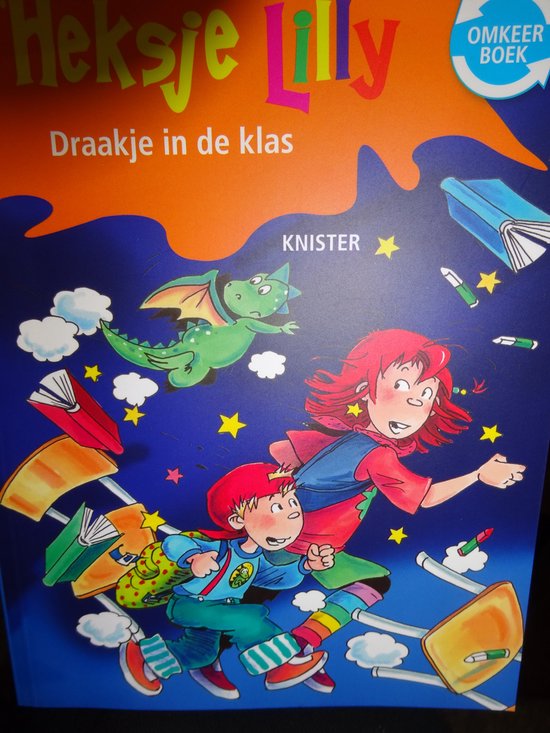 Heksje Lilly en de rare ridder / Draakje in de klas Omkeerboek