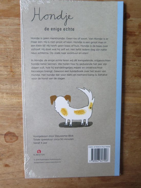Hondje De enige echte - Luisterboek