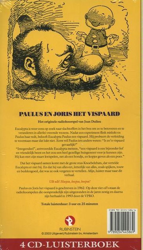 Paulus En Joris Het Vispaard 4Cd Luisterboek