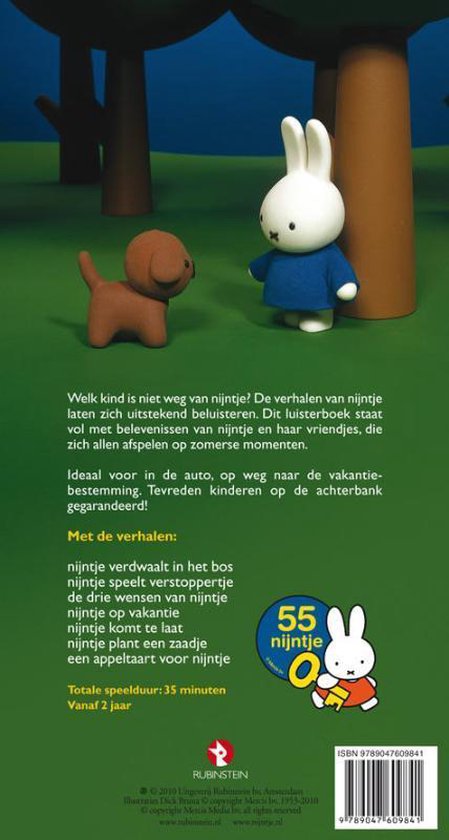 De drie wensen van nijntje 1 CD