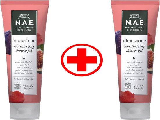 N.A.E. Idratazione Moisturizing Douchegel | Showergel - 2 x 200 ml
