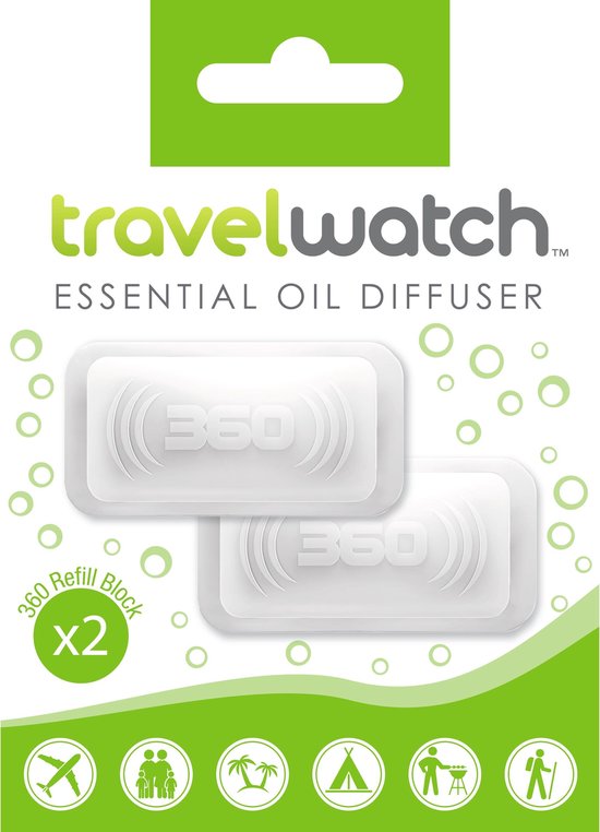 TravelWatch BugBlock Refill Pack - 2 stuks