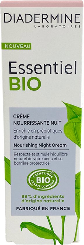 Diadermine Essentiel Bio Nachtcrème - 50 ml