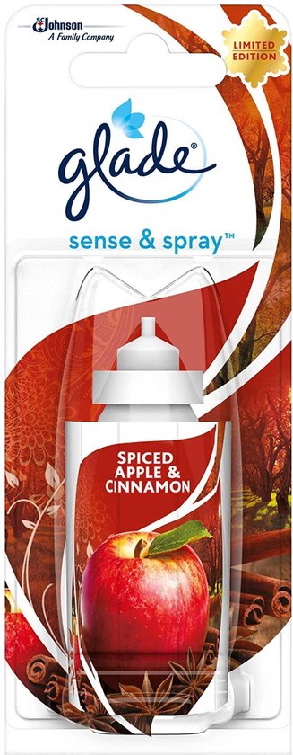 Glade Sense & Spray Spiced Apple & Cinnamon Refill – 5 x 18ml – Exigoshop