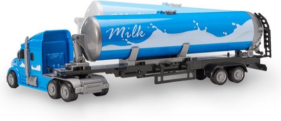 Aventure Force Big Ric - Melk Truck met Oplegger