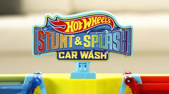 Hot Wheels City Stunt & Splash Car Wash