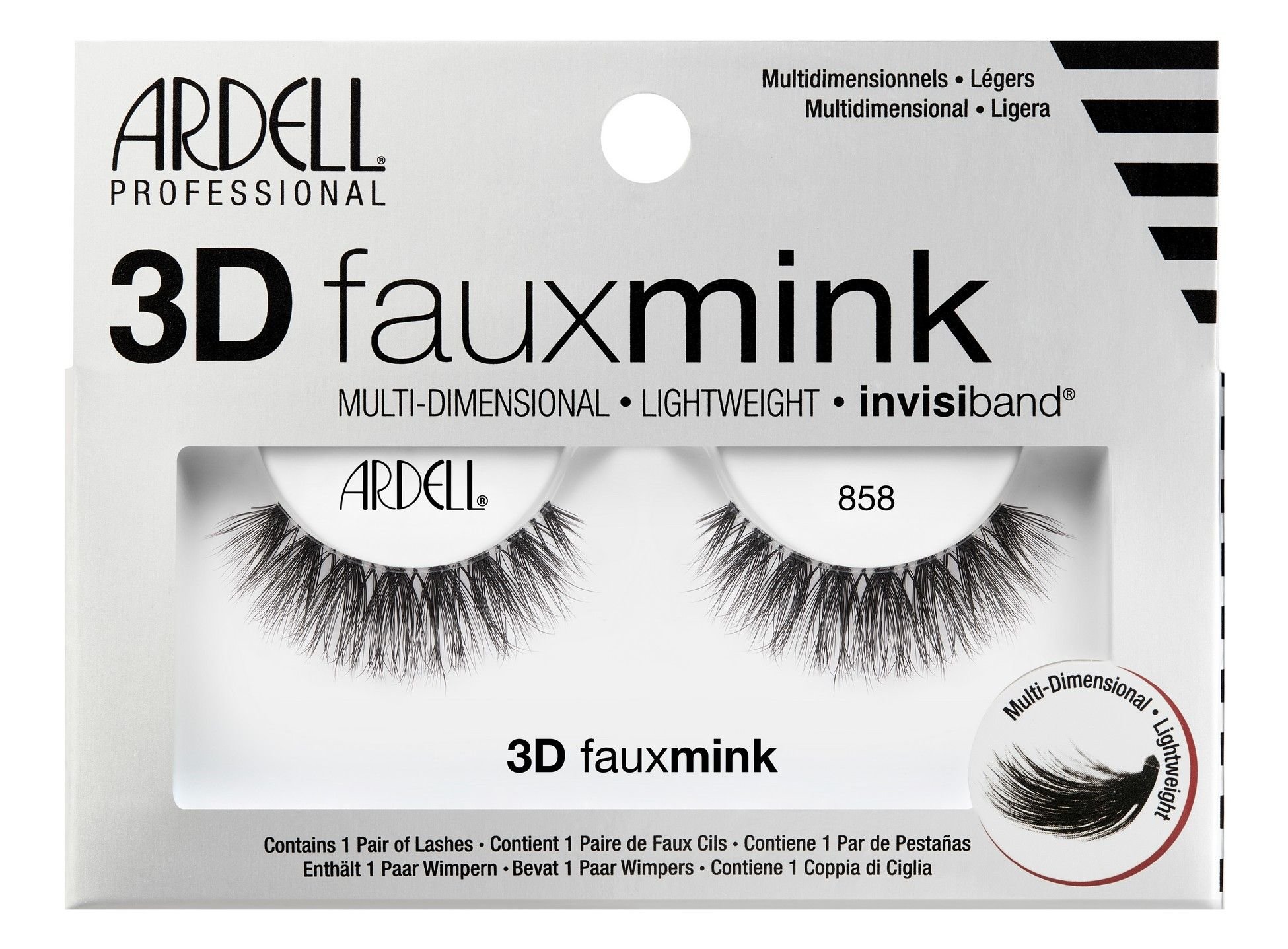 3D Faux Mink 858 VAcevrstvA c umA lA c Atmasy