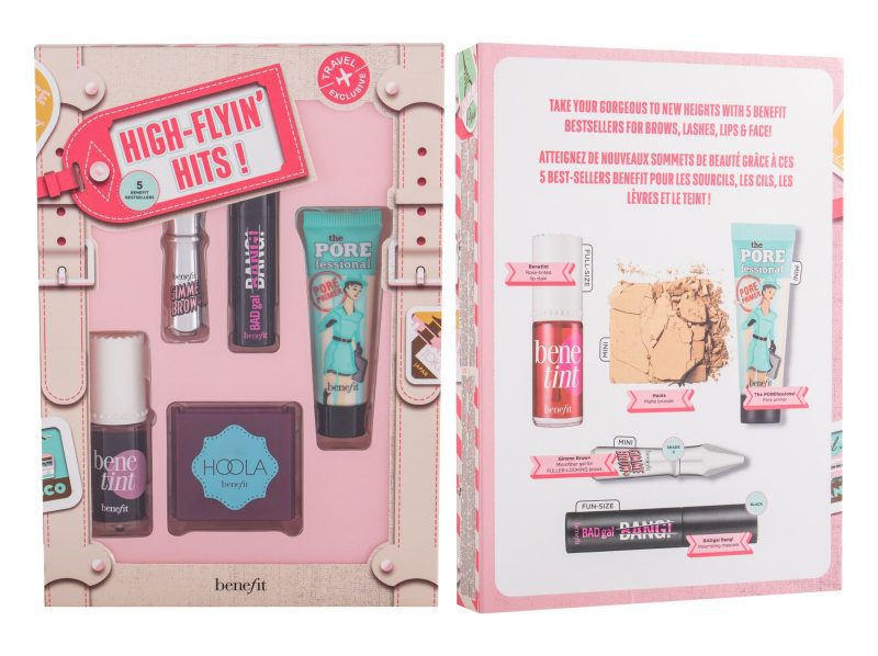 High Flyin Hits Femei Set Blush lichid Benetint 6 ml Primer The POREfessional 7 5 ml Bronzer Hoola 4 g Rimel BADgal BANG 3 g Gel defixare sprancene Gimme Brow 1 5 g