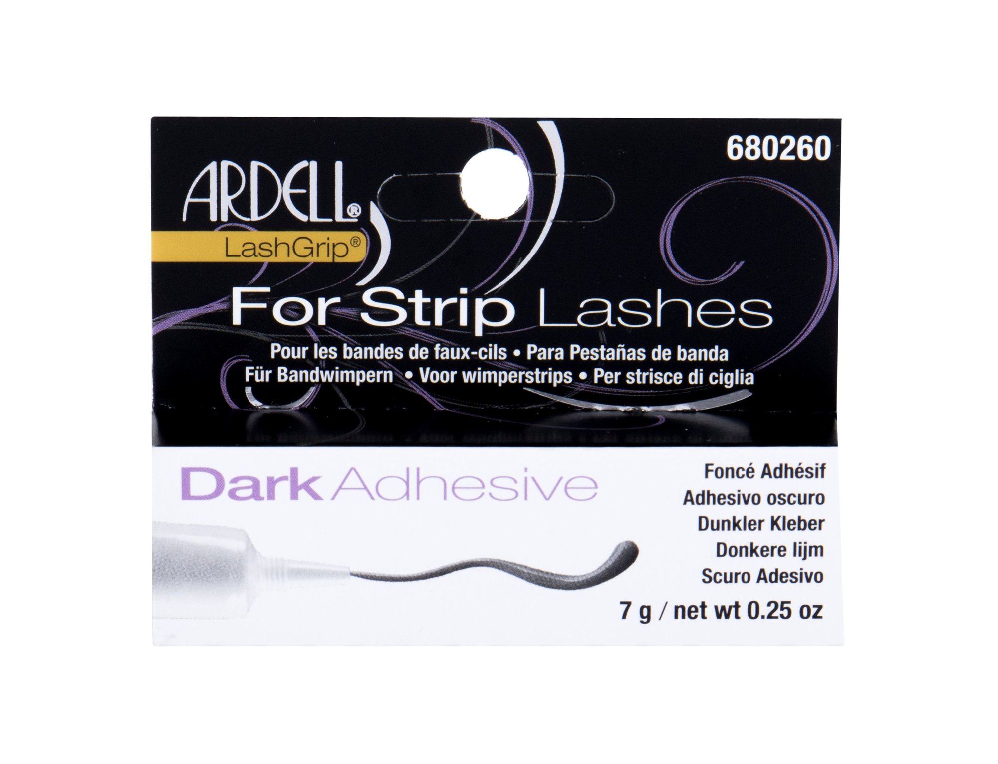 LashGrip Dark Adhesive TmavA c lepidlo na nalepovacA Atmasy