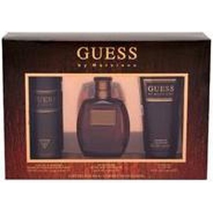 Guess By Marciano Eau De Toilette 3 Piece Gift Set Eau De Toilette 100ml Deodorant Spray 226ml Shower Gel 200ml