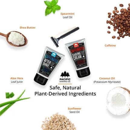 Shave Smart Caffeinated Shaving Cream PAtmArodnA krA c m na holenA s kofeinem