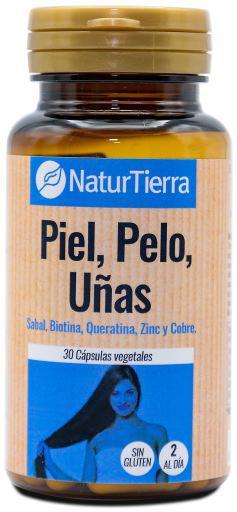 Naturtierra Piel Pelo UA as 30 Caps Vegetales