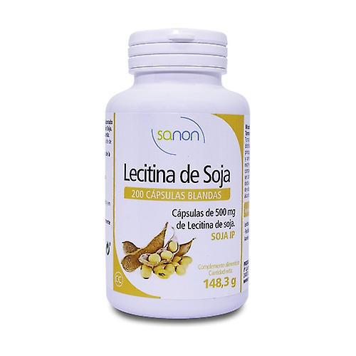SANON lecitina de Soja 200 cA psulas blandas de 500 mg