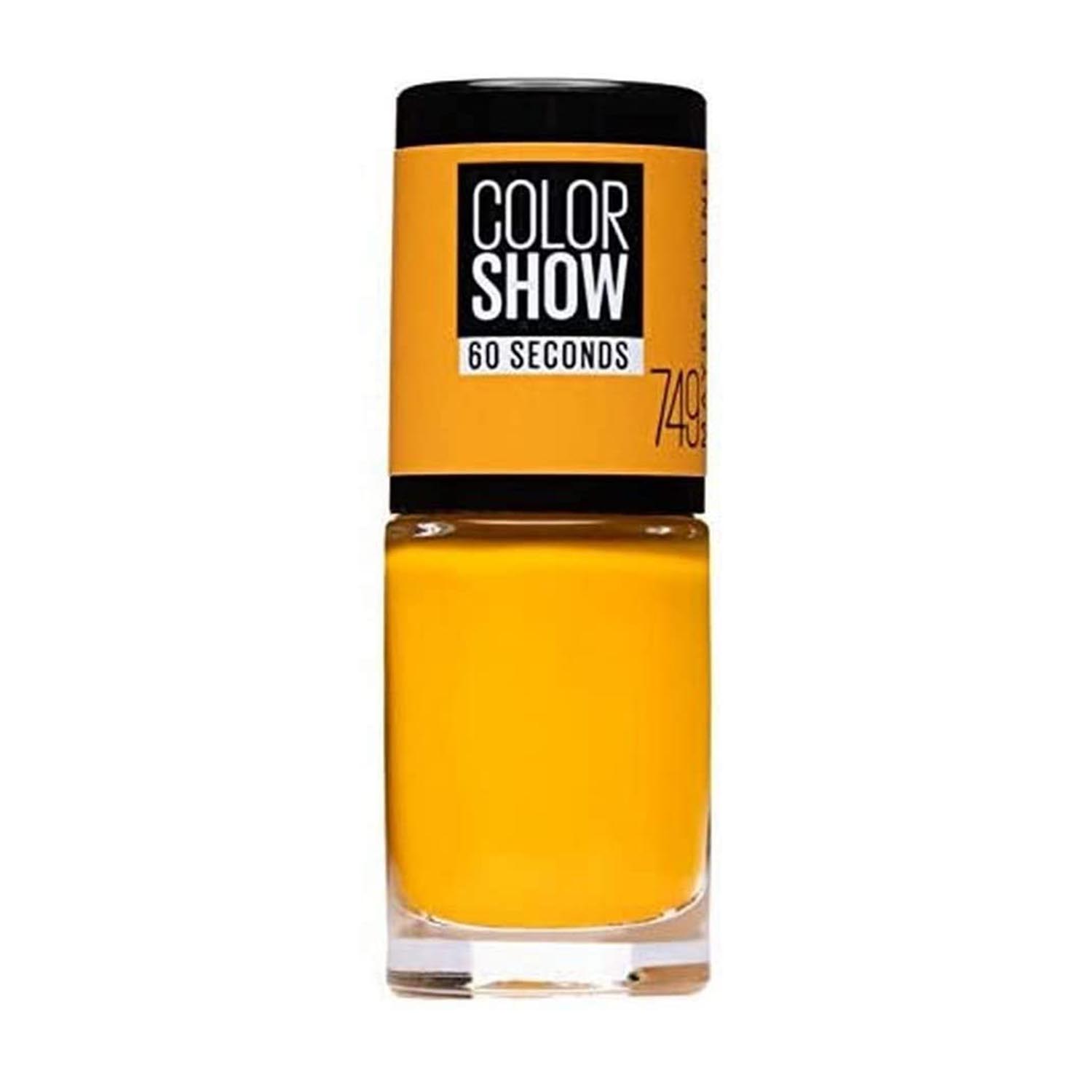 MAYBELLINE COLOR SHOW LACA DE UAAS 488 SHARP YELLOW 1ML