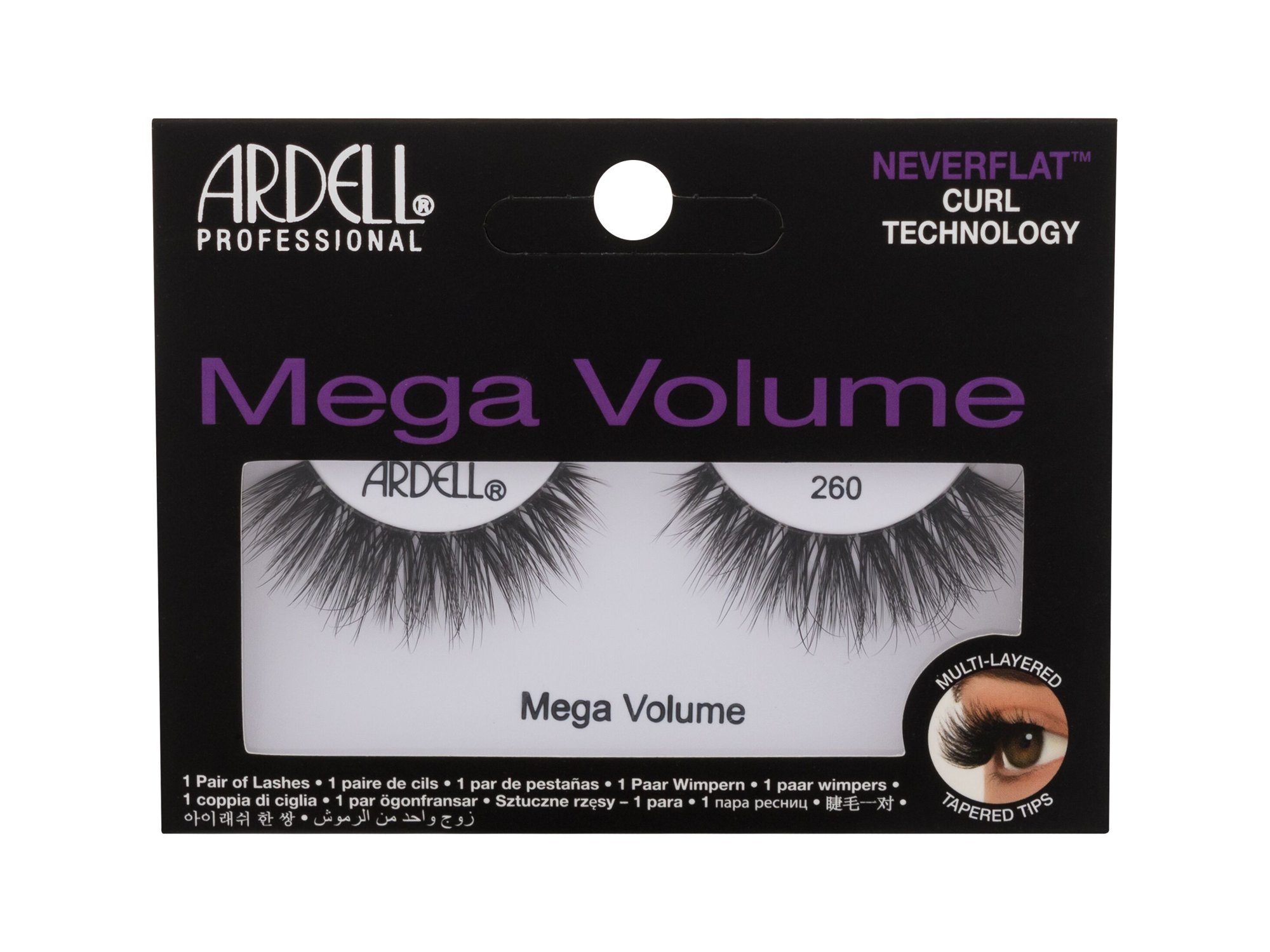 Mega Volume Lashes 260 UmA lA c Atmasy