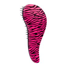 Zebra Pink Hair brush with handle